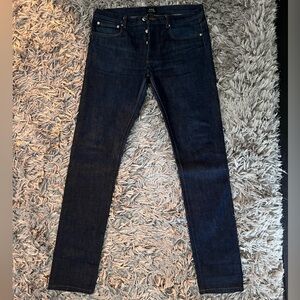 A.P.C Petit Standard Jean Droit Etroit - Dark Blue Jeans